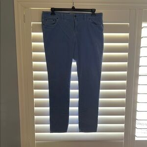 Women’s Vineyard Vines Corduroys, periwinkle blue, size 16